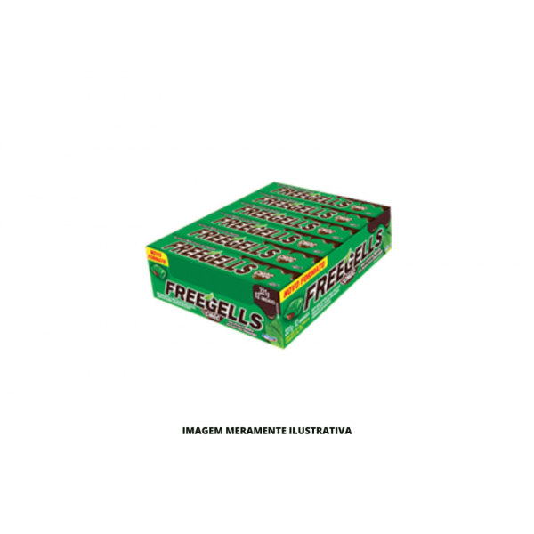 BALA - FREEGELLS PLAY RICLAN - 27,9g MENTA CHOCO - DP12